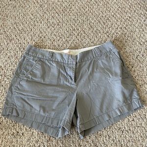 Gray chino shorts